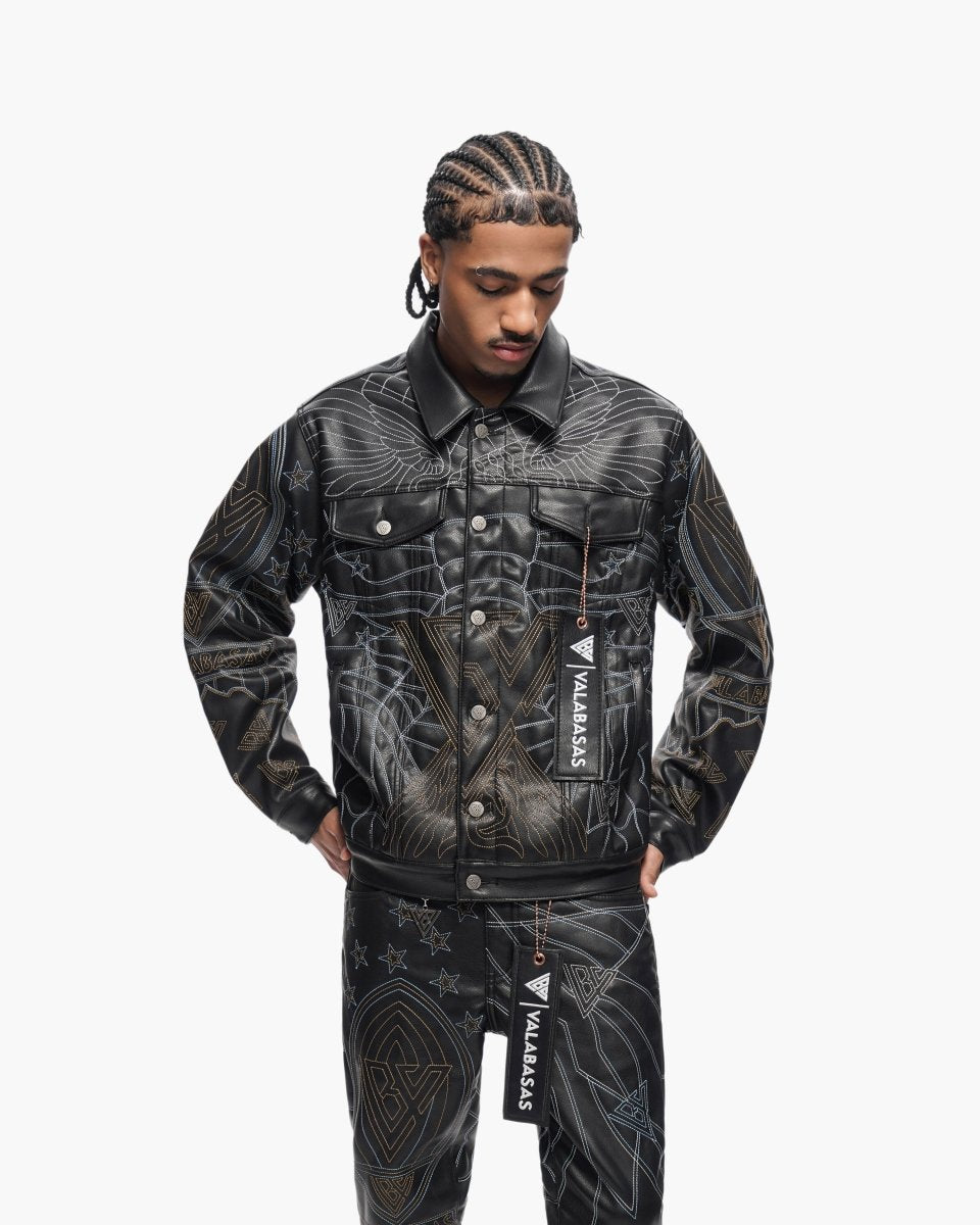 Clash Vegan Leather Jacket - Valabasas