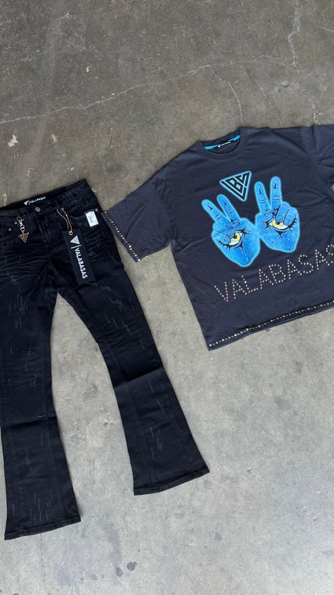 Clear Visions Vintage Grey Tee - Valabasas