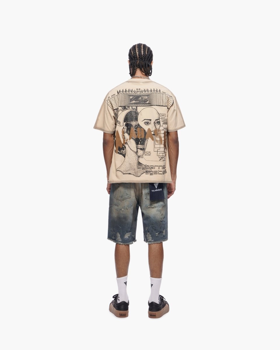 Clipped Shorts Dirty Washed – Valabasas