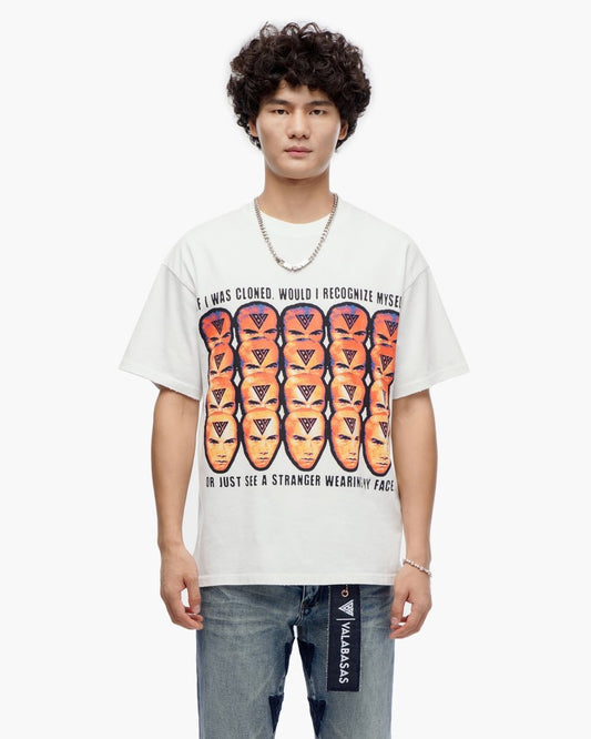 Cloned White Tee - Valabasas