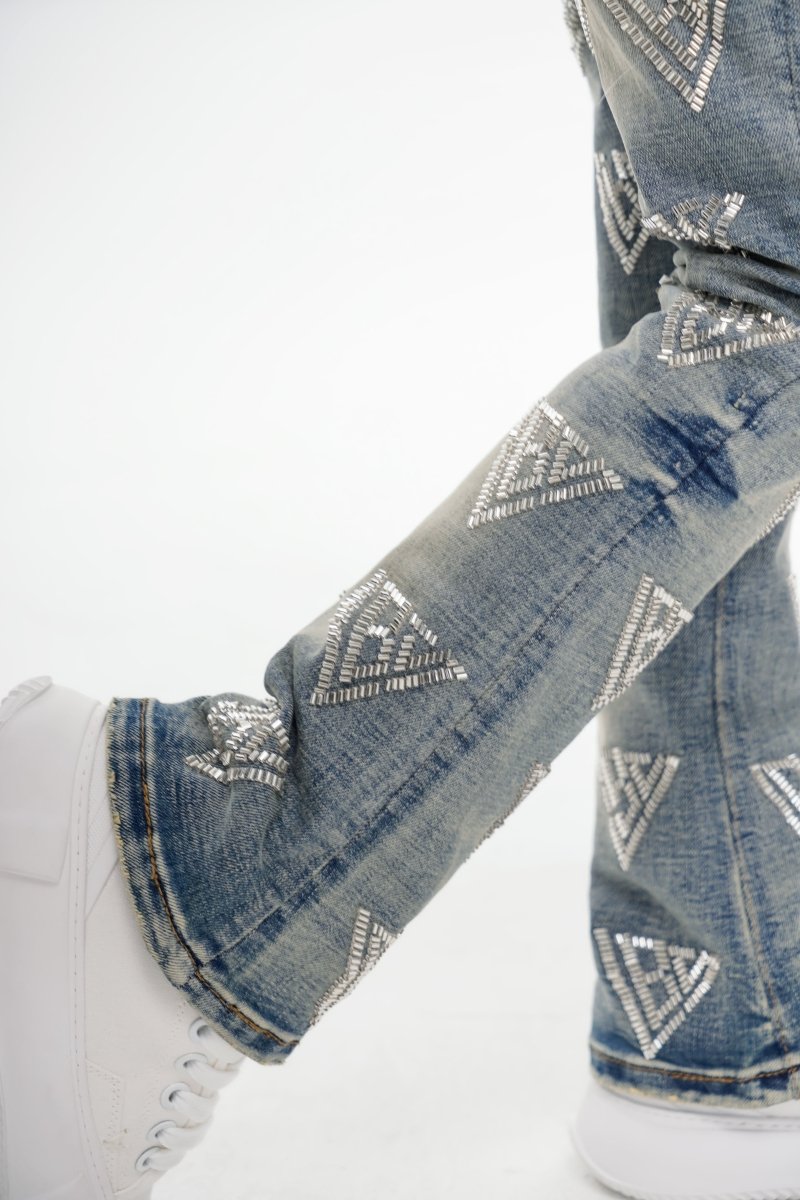 Code Kids Stacked Denim Vintage Wash - Valabasas