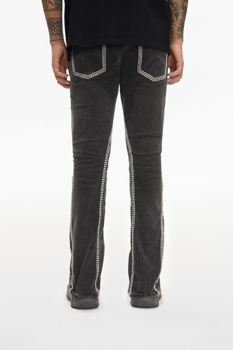 Cody Stacked Grey Washed - Valabasas