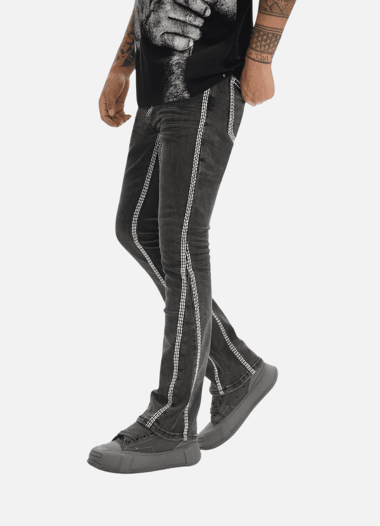 Cody Stacked Grey Washed - Valabasas