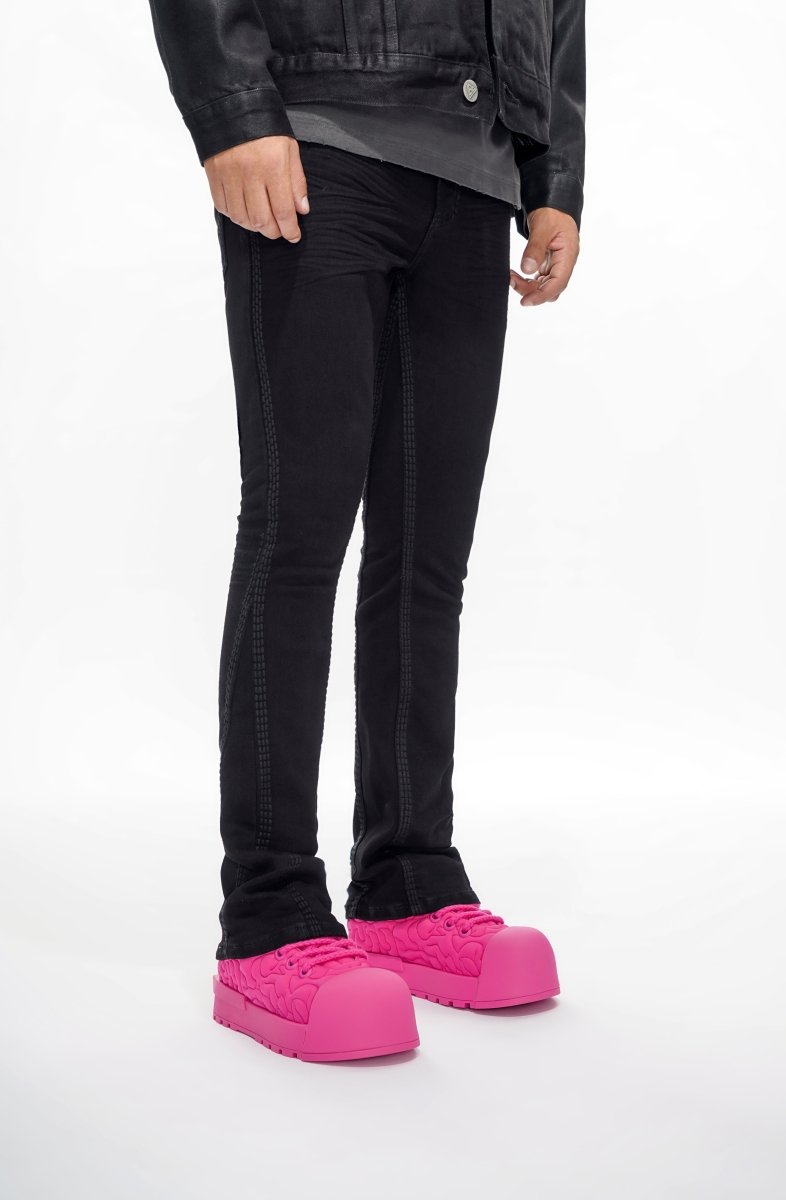 Cody Stacked Jet Black – Valabasas