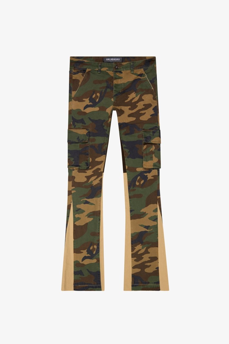 “COMMANDER” JEANS FOLIAGE GREEN - Valabasas