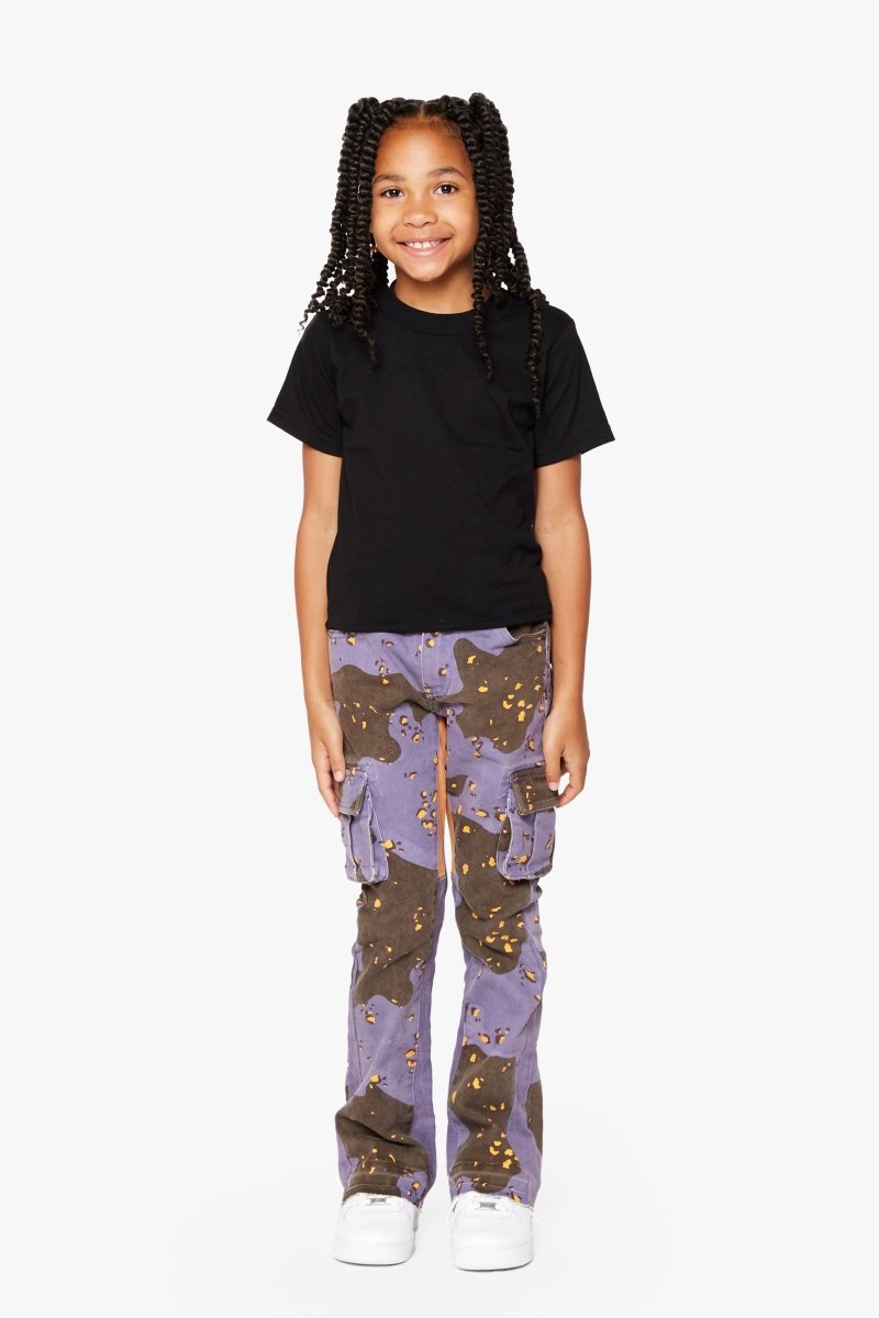 "COMMANDER" KIDS STACKED FLARE AUTUMN HAZE - Valabasas