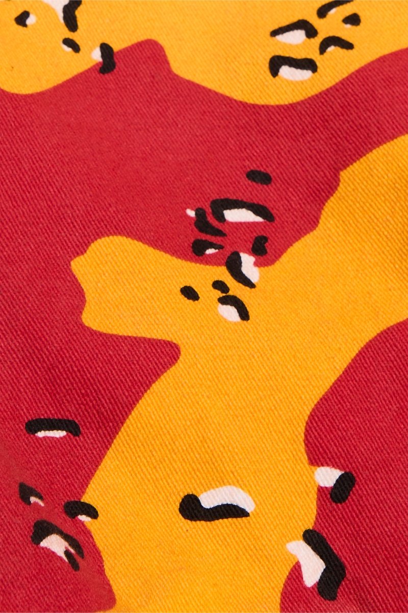 “COMMANDER " STACKED FLARE JEAN BADLAND CAMO - Valabasas