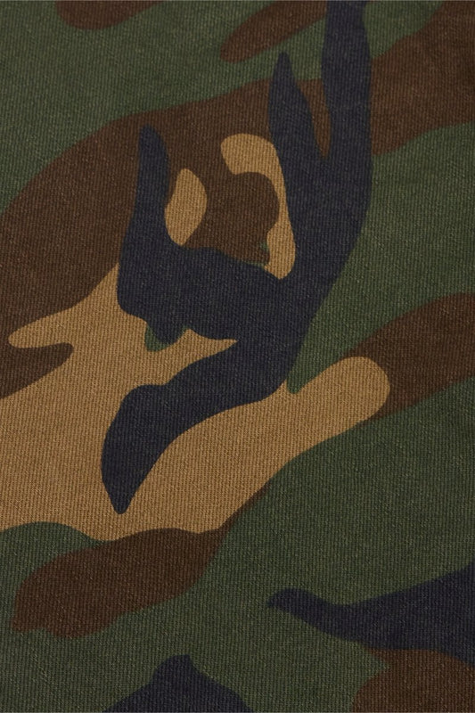 "COMMANDER" STACKED FLARE JEAN FOLIAGE GREEN - Valabasas