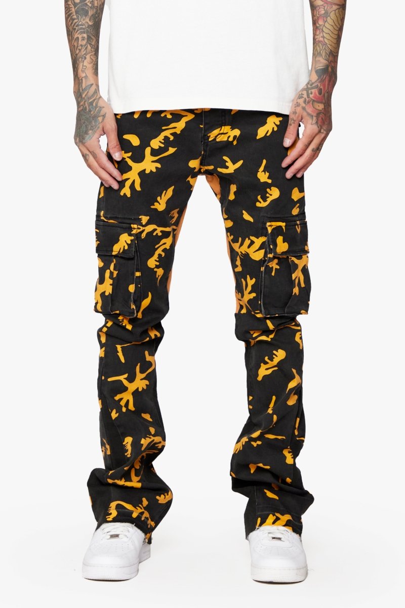 "COMMANDER " HORNET STRIKE STACKED FLARE JEAN