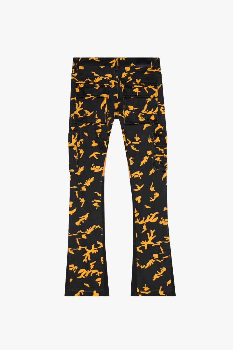 "COMMANDER " HORNET STRIKE STACKED FLARE JEAN