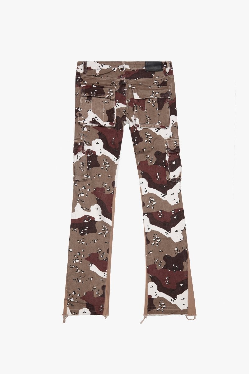 "COMMANDER" WILDERNESS STACKED FLARE JEAN