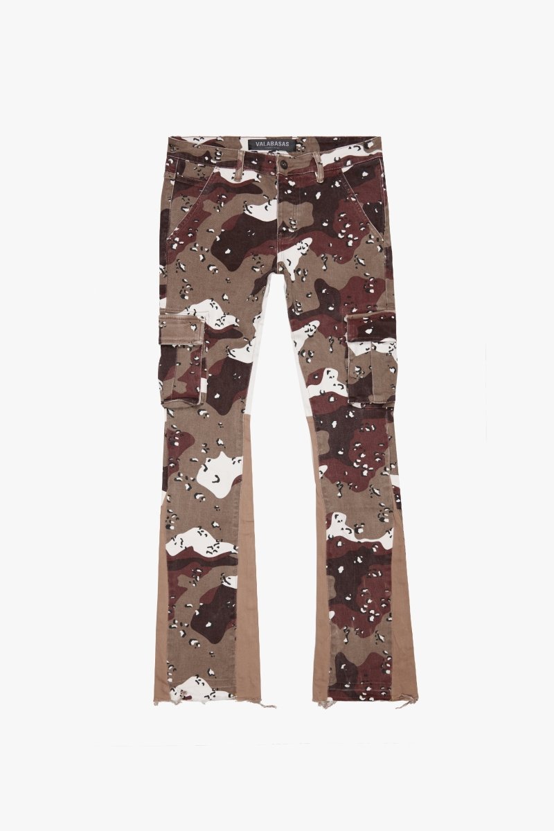 "COMMANDER" STACKED FLARE JEAN WILDERNESS - Valabasas