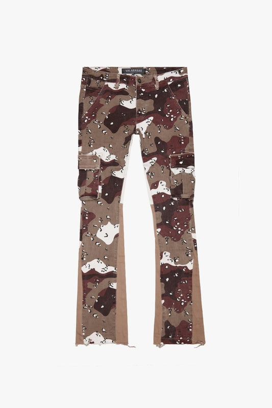 "COMMANDER" STACKED FLARE JEAN WILDERNESS - Valabasas