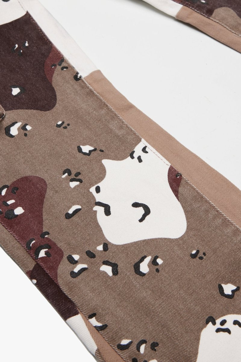 "COMMANDER" WILDERNESS STACKED FLARE JEAN