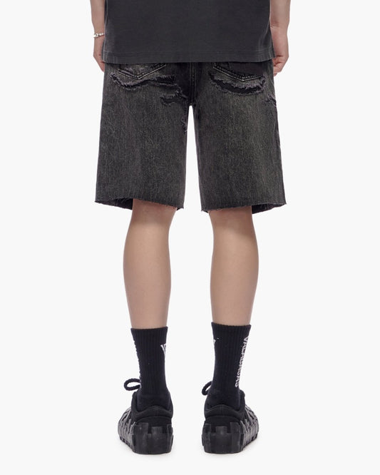 Compass Shorts Grey Wash - Valabasas