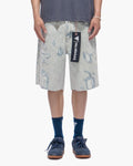 Compass Shorts Light Blue Wash
