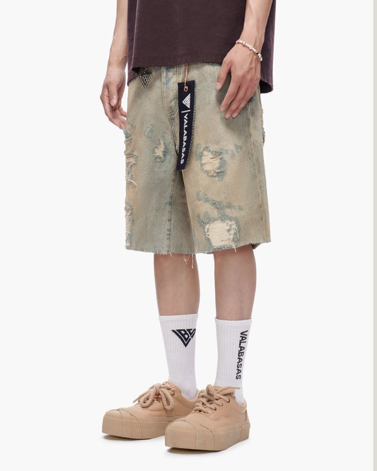 Compass Shorts Vintage Wash - Valabasas
