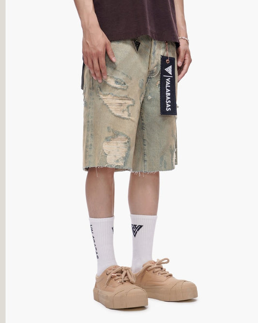 Compass Shorts Vintage Wash - Valabasas