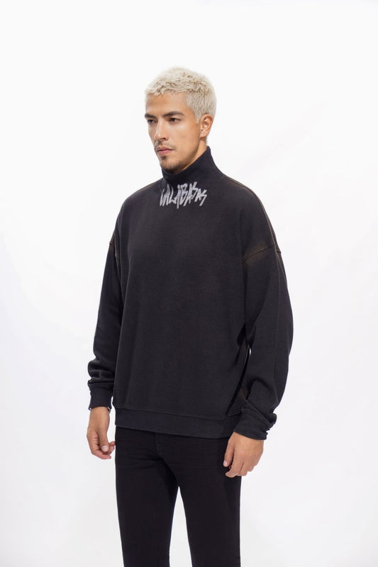 Confined Turtleneck Black - Valabasas