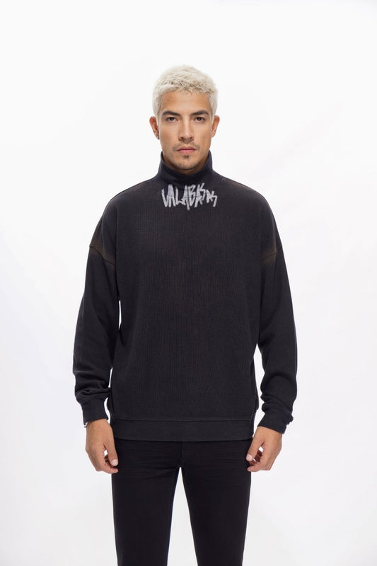 Confined Turtleneck Black - Valabasas