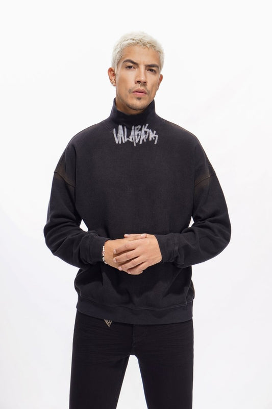 Confined Turtleneck Black - Valabasas
