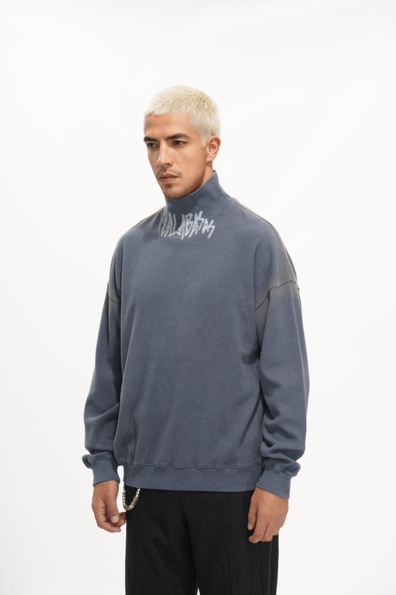 Confined Turtleneck Blue - Valabasas