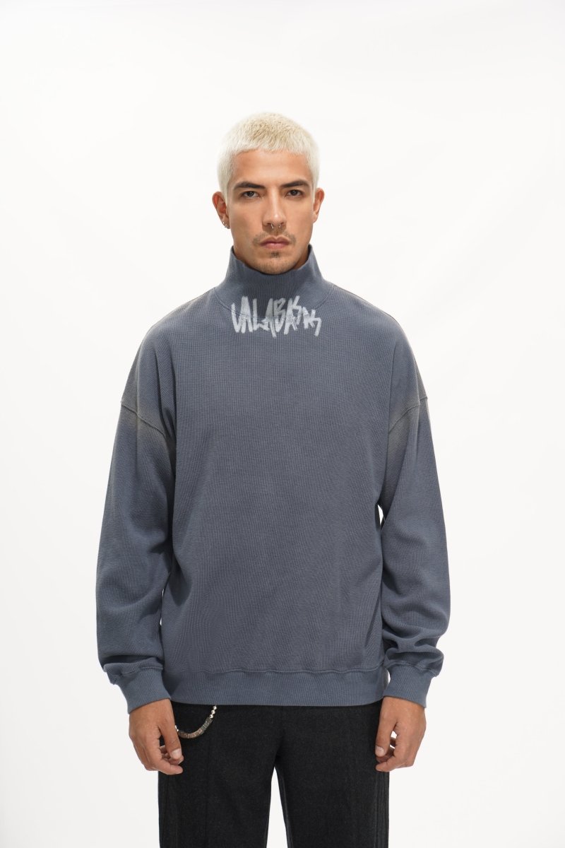 Confined Turtleneck Blue - Valabasas
