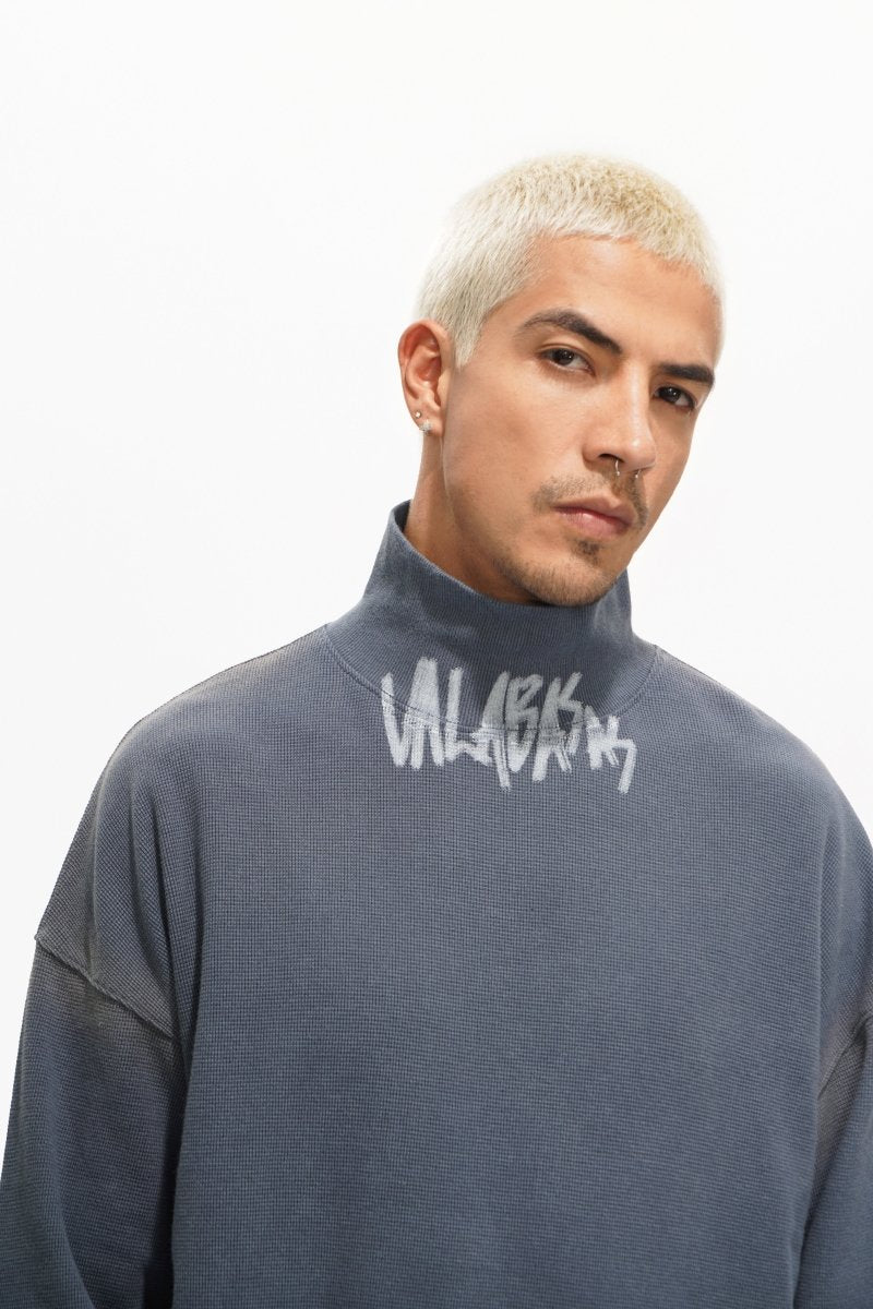 Confined Turtleneck Blue - Valabasas