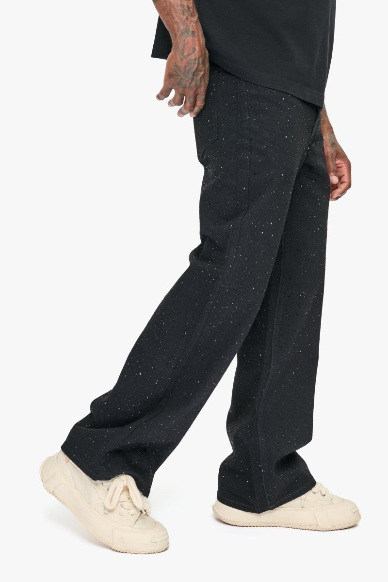 Convince Jet Black Baggy Jean - Valabasas