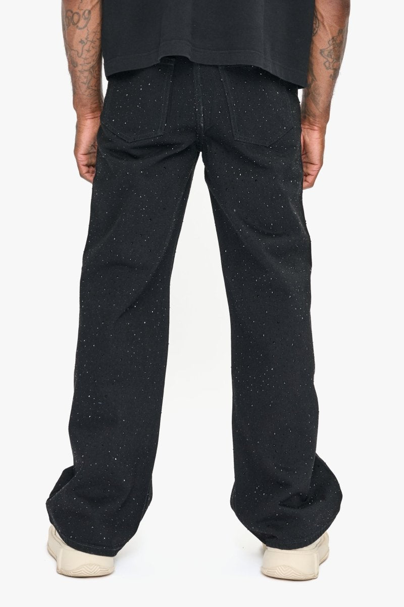 Convince Jet Black Baggy Jean - Valabasas