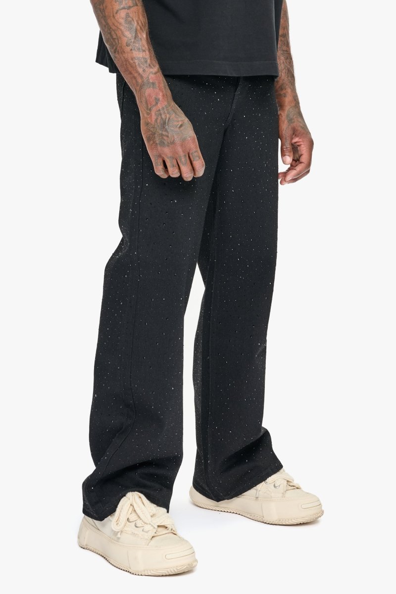 Convince Jet Black Baggy Jean - Valabasas
