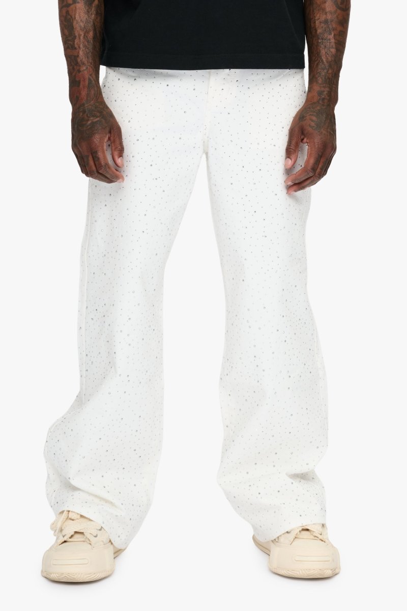 Convince White Baggy Jean - Valabasas