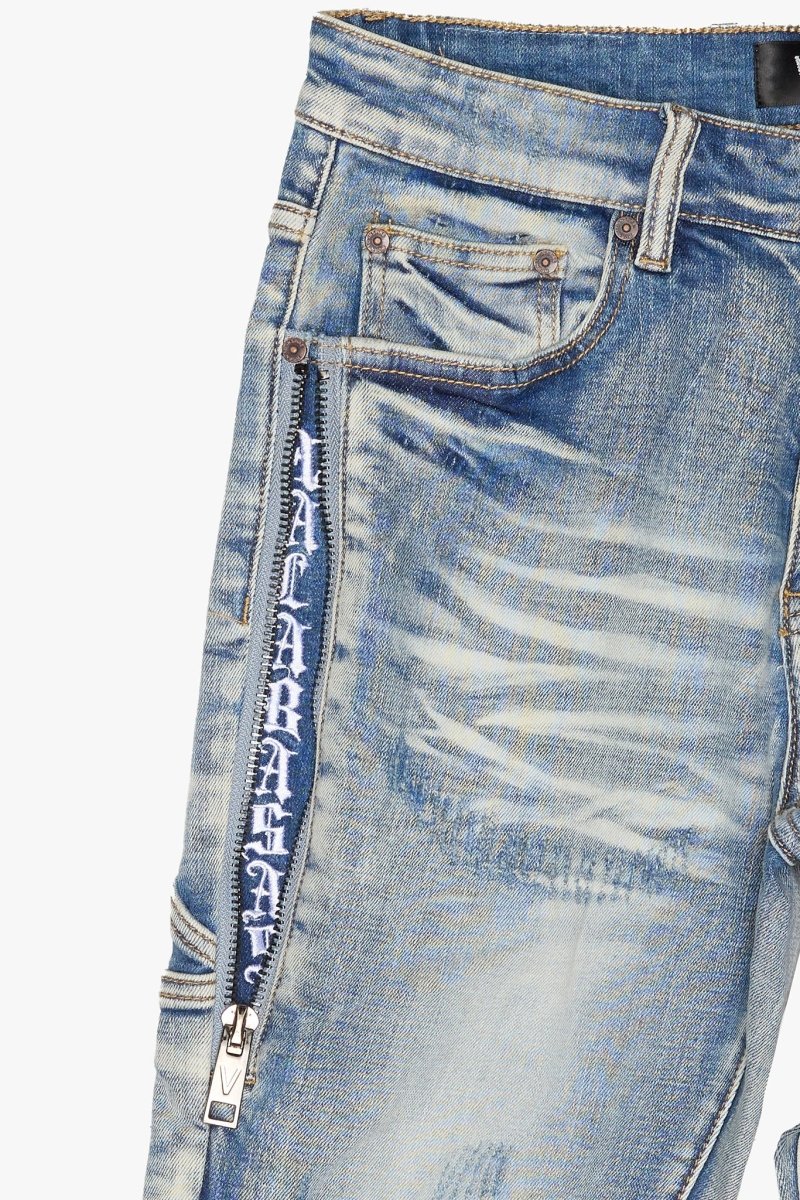 Covert Stacked Flare Light Blue