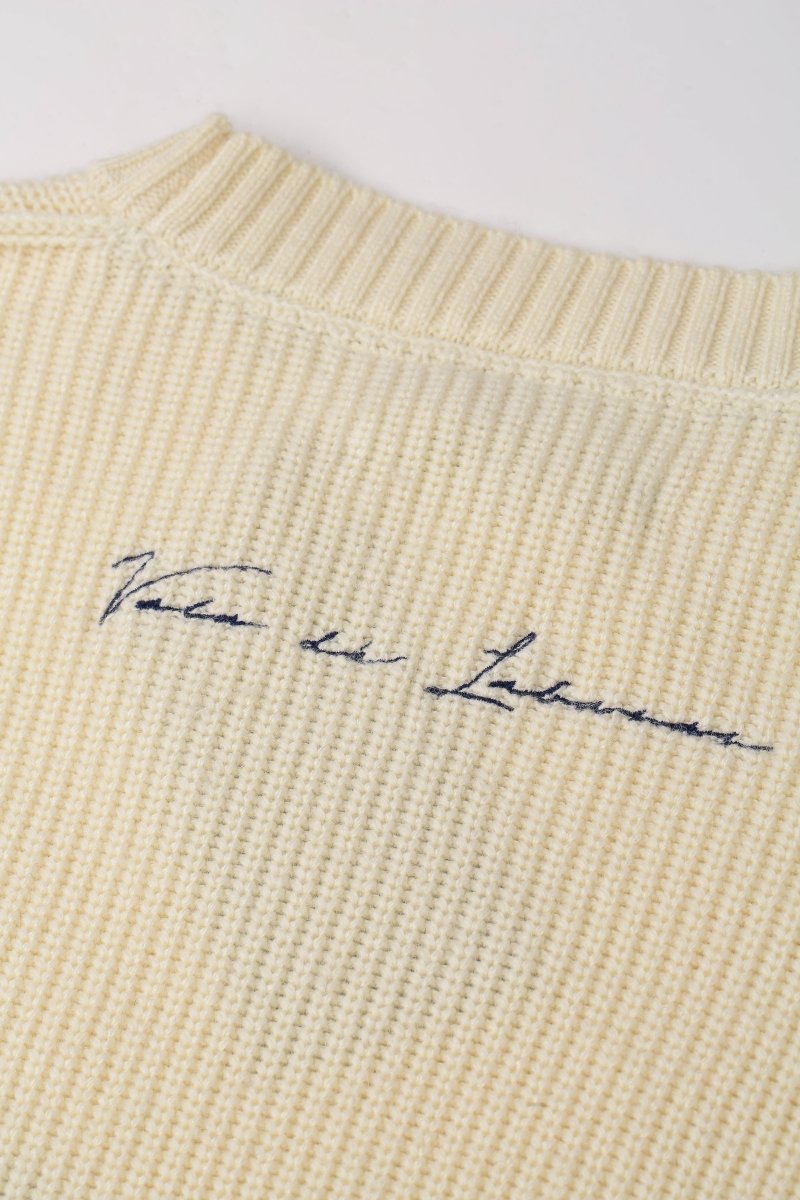 Crede Sweater – Wheat (Cashmere Blend) - Valabasas