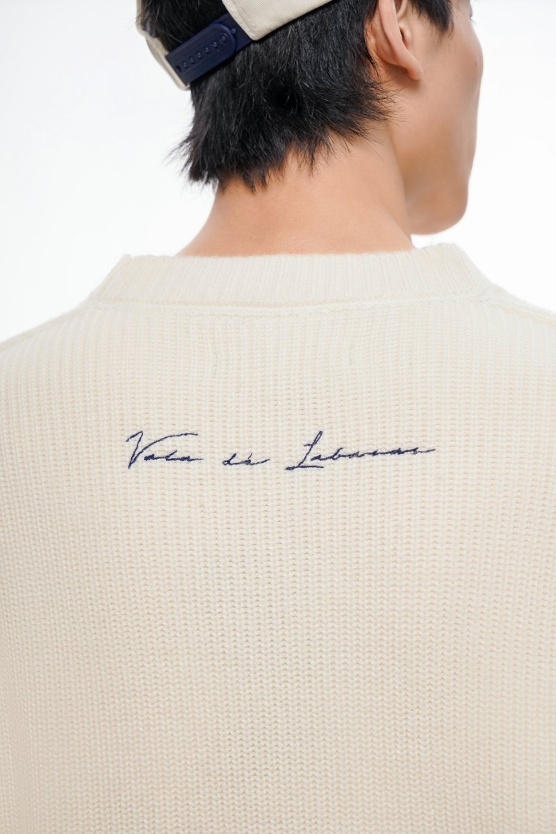 Crede Sweater – Wheat (Cashmere Blend) - Valabasas