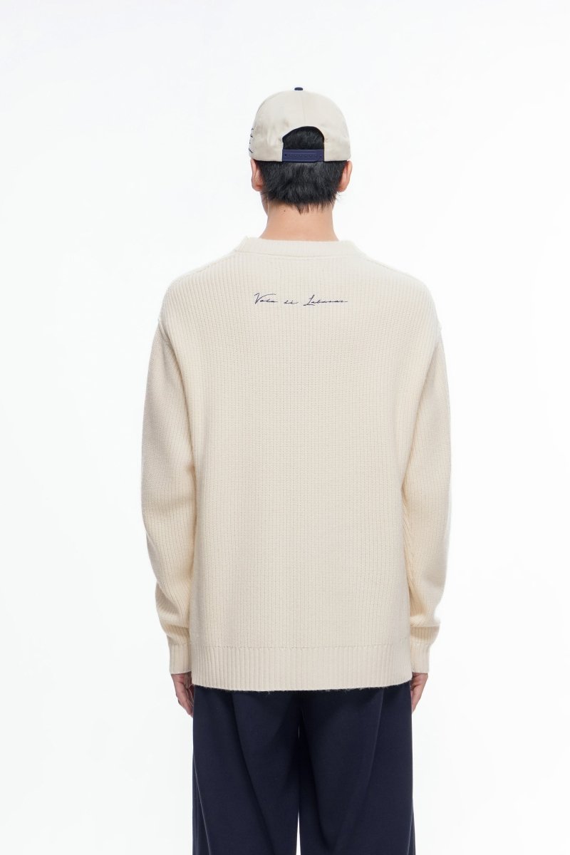 Crede Sweater – Wheat (Cashmere Blend) - Valabasas