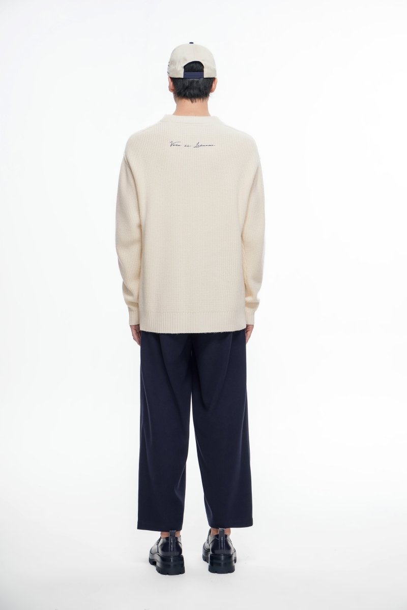 Crede Sweater – Wheat (Cashmere Blend) - Valabasas