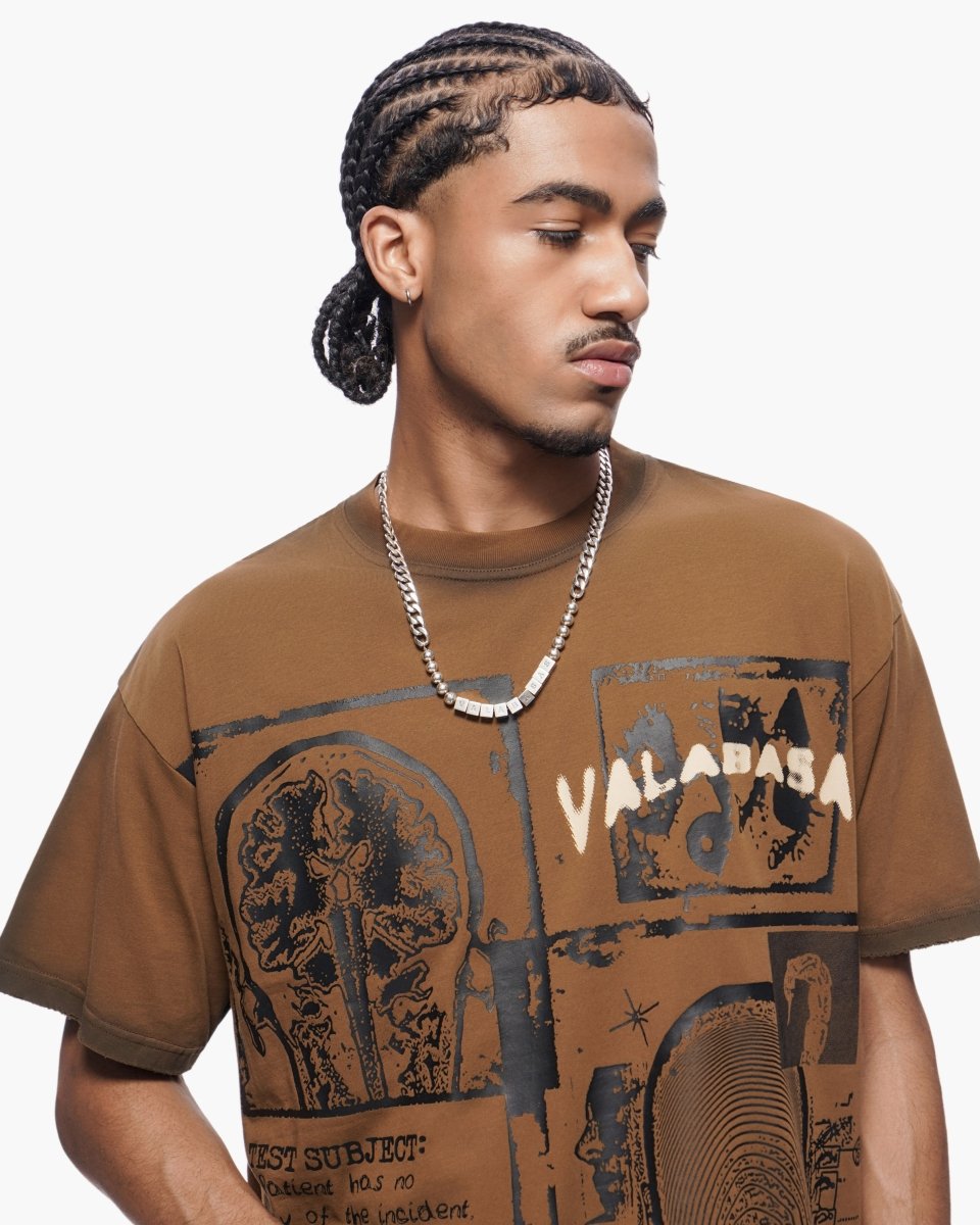 Cyber Tee Brown - Valabasas