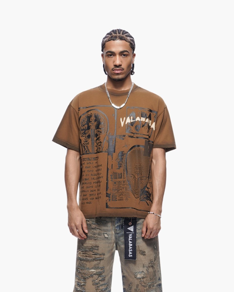 Cyber Tee Brown - Valabasas