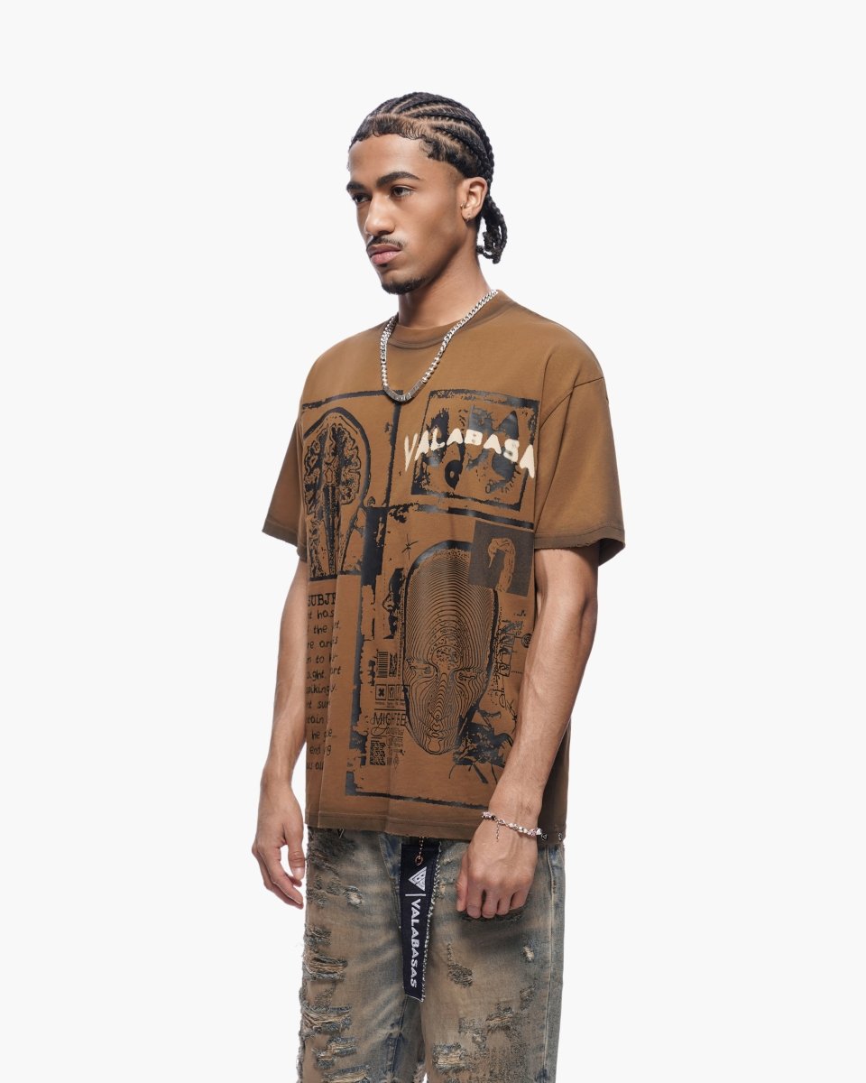 Cyber Tee Brown - Valabasas