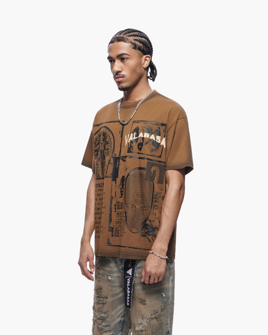Cyber Tee Brown - Valabasas