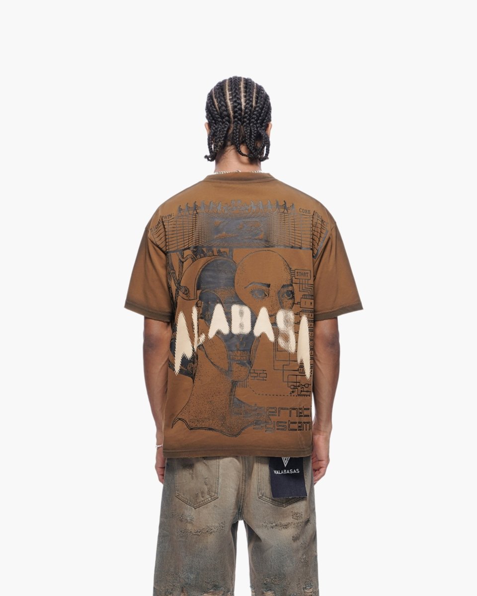 Cyber Tee Brown - Valabasas