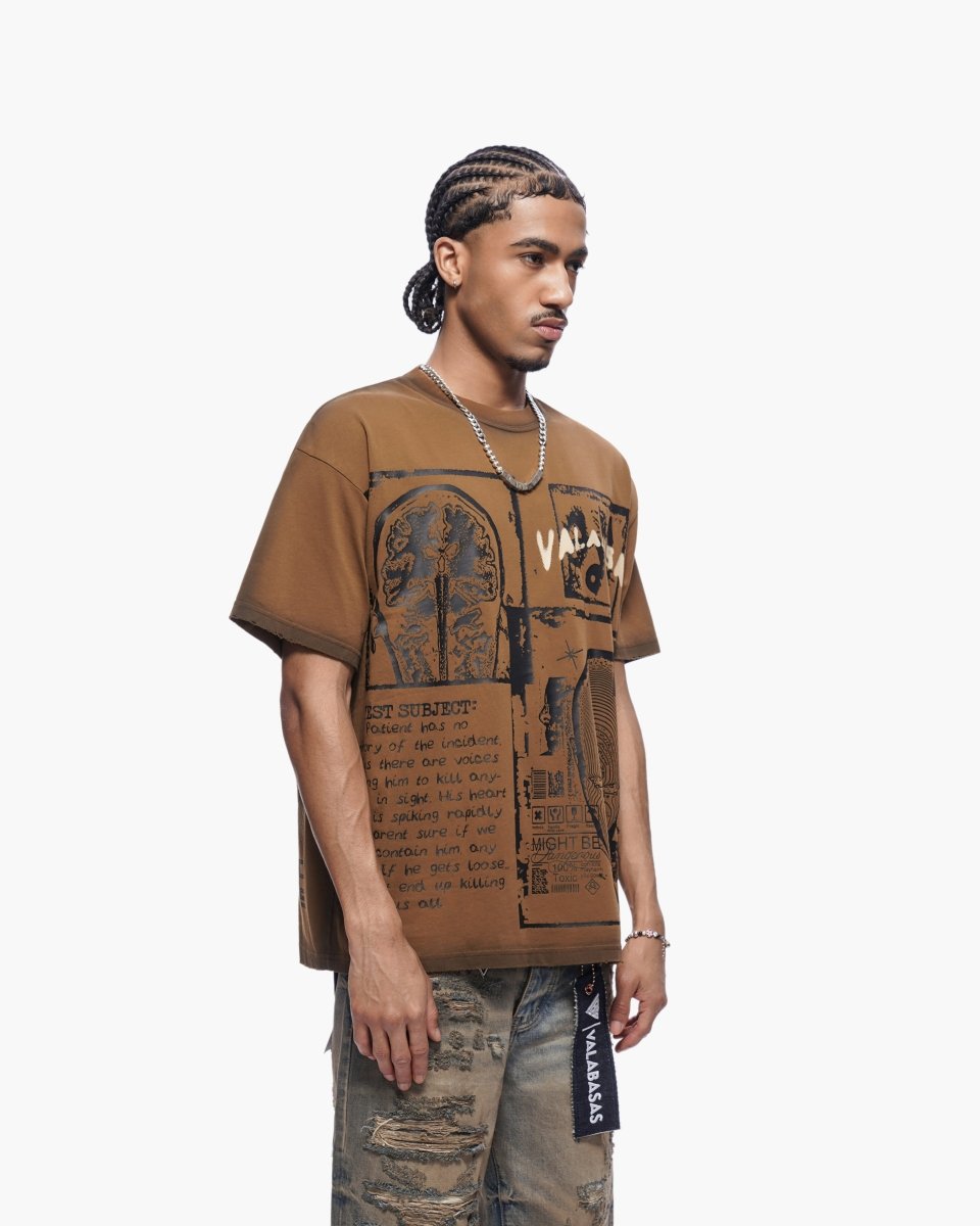 Cyber Tee Brown - Valabasas