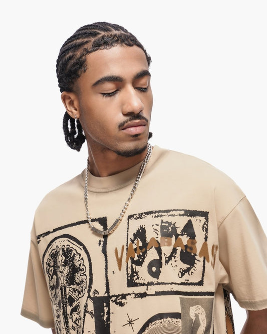 Cyber Tee Khaki - Valabasas