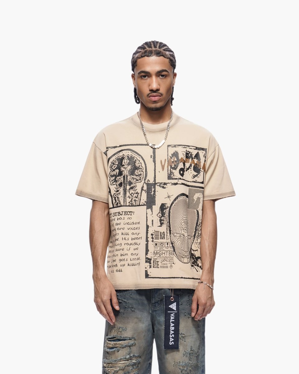 Cyber Tee Khaki - Valabasas