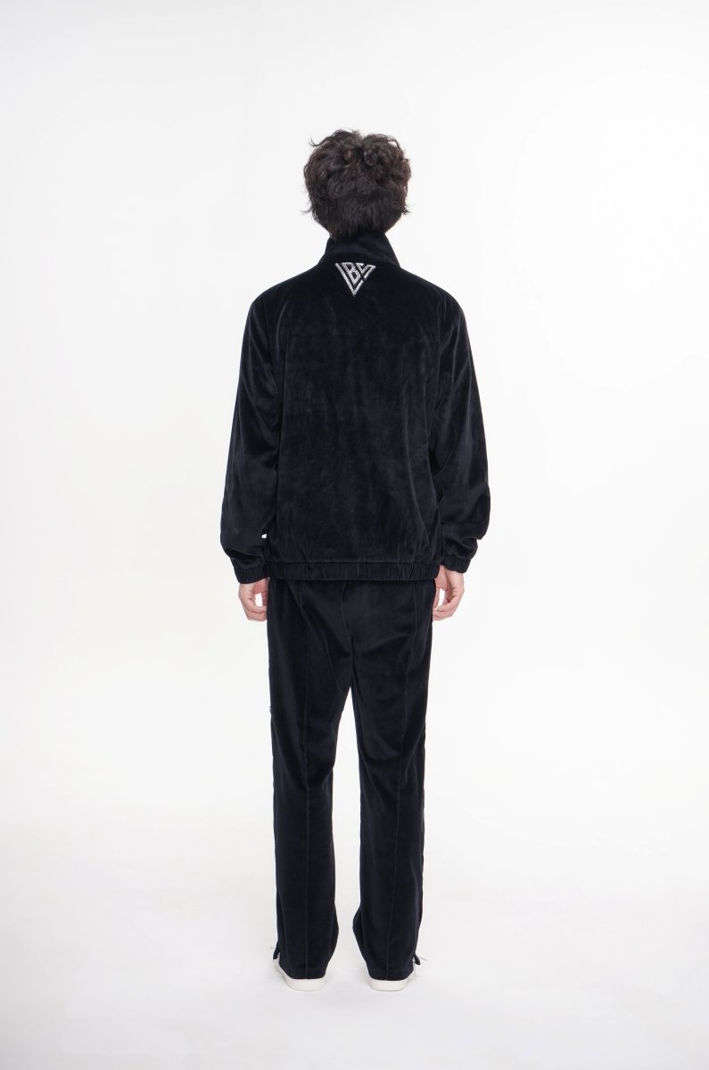 VALABASAS・DAHLIA VELOUR PANTS BLACK Dahlia Velour Pants Black – Valabasas