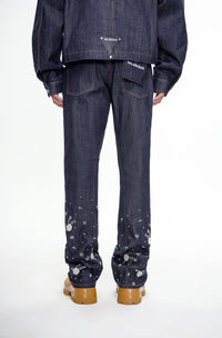 Dandelion Denim Blue Stacked Jean - Valabasas