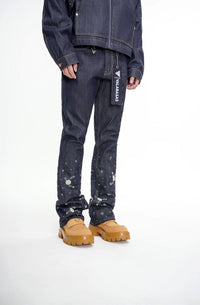 Dandelion Denim Blue Stacked Jean - Valabasas