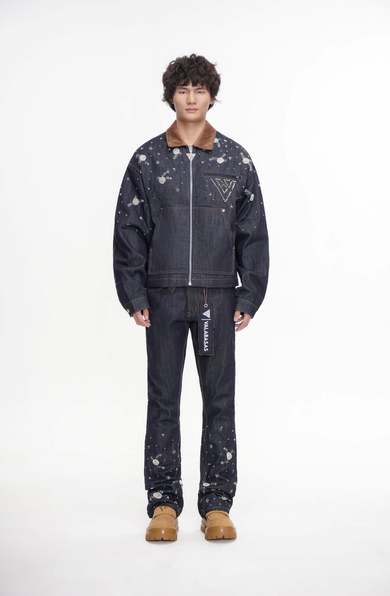 Dandelion Denim Blue Stacked Jean – Valabasas