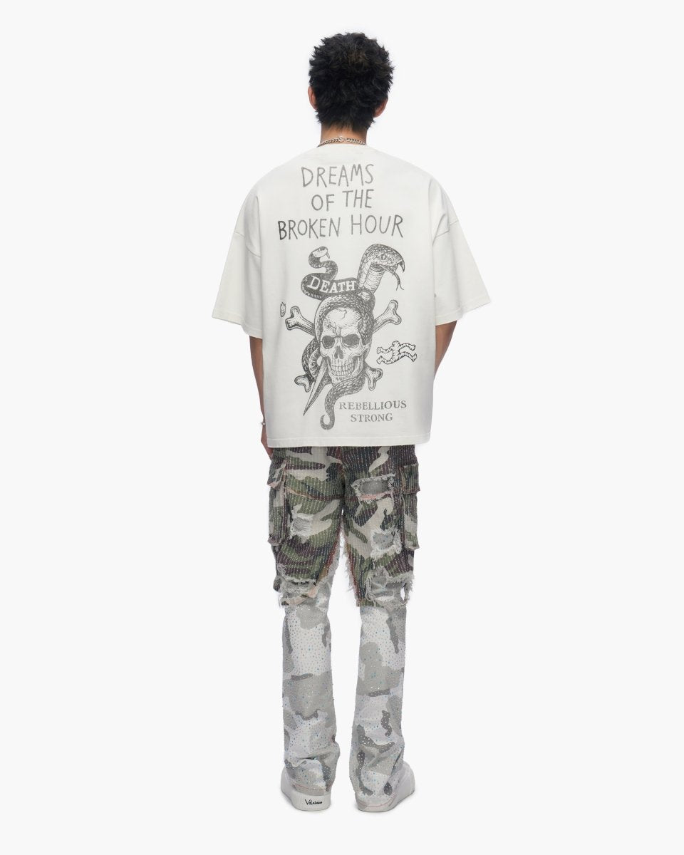 Darkest Hour Tee Off-White - Valabasas